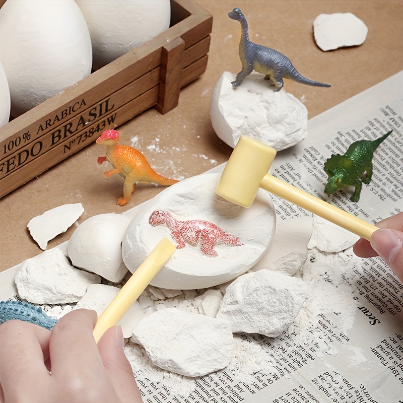 Dinosaur dig tuff tray