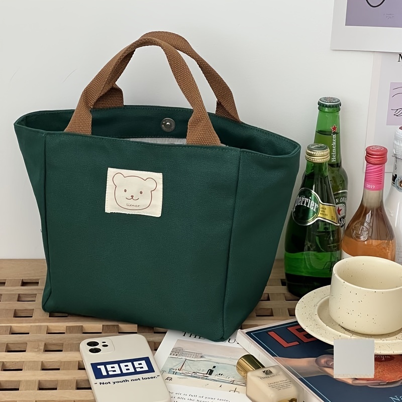 Matching tote and online lunch bag