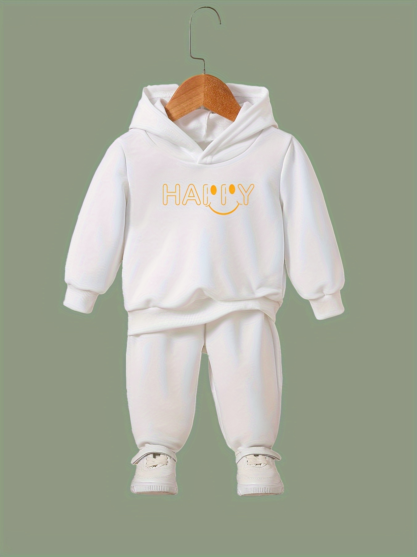 Smile & HAPPY 2pcs Activewear Sets Girls Comfy Sports Running Gift