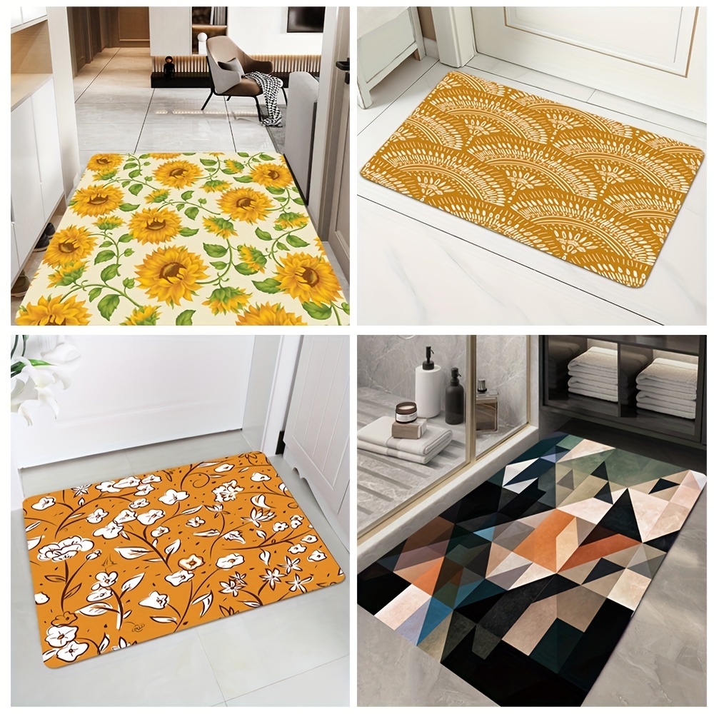 Soft Thickened Kitchen Mat Non slip Oil proof Floor Mat - Temu