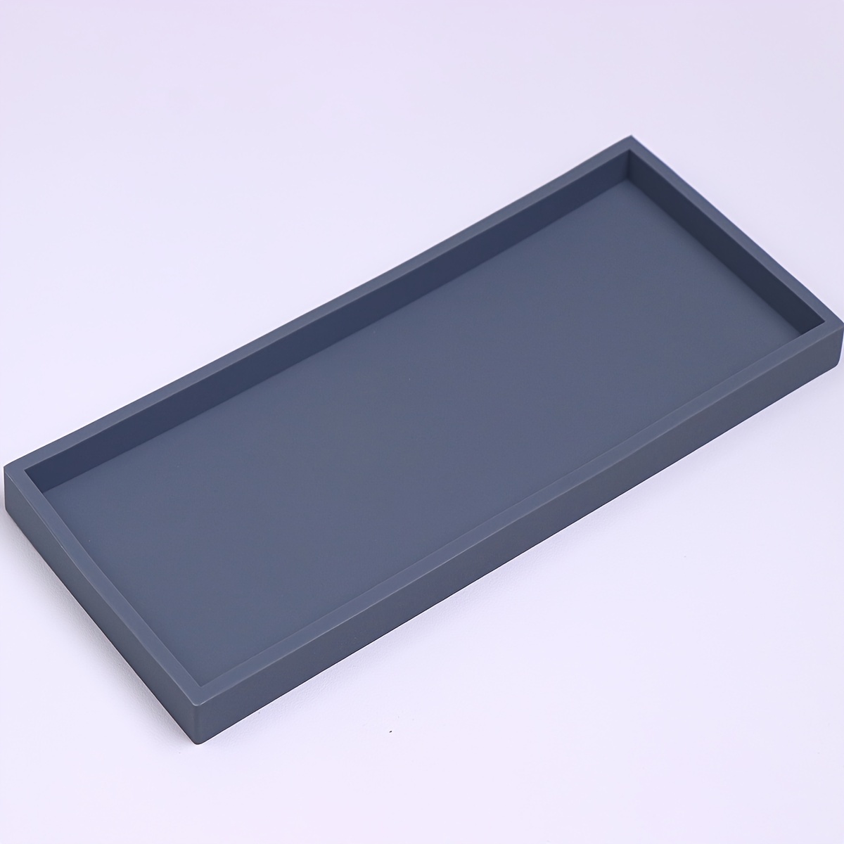 1pc Silicone Storage Tray For Sink, Kitchen, Bathroom, Makeup, Jewelry And  Keys