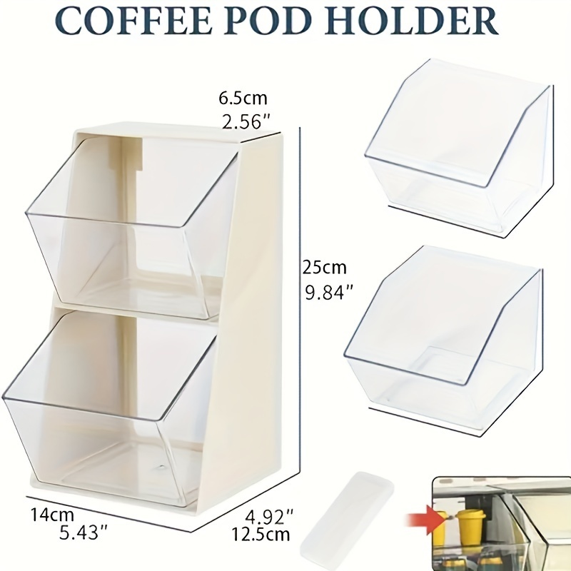 Tea Bag Organizer Drawer Tea Bag Holder Tea Bag Caddy Tea - Temu