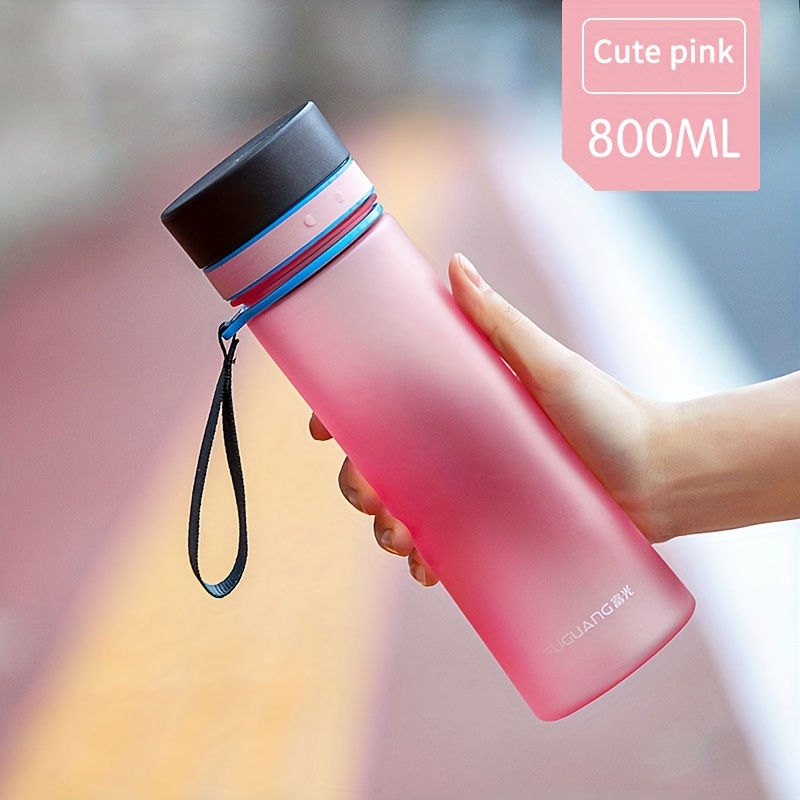 Portable Spray Frosted Water Bottle Anti fall Heat Resistant - Temu