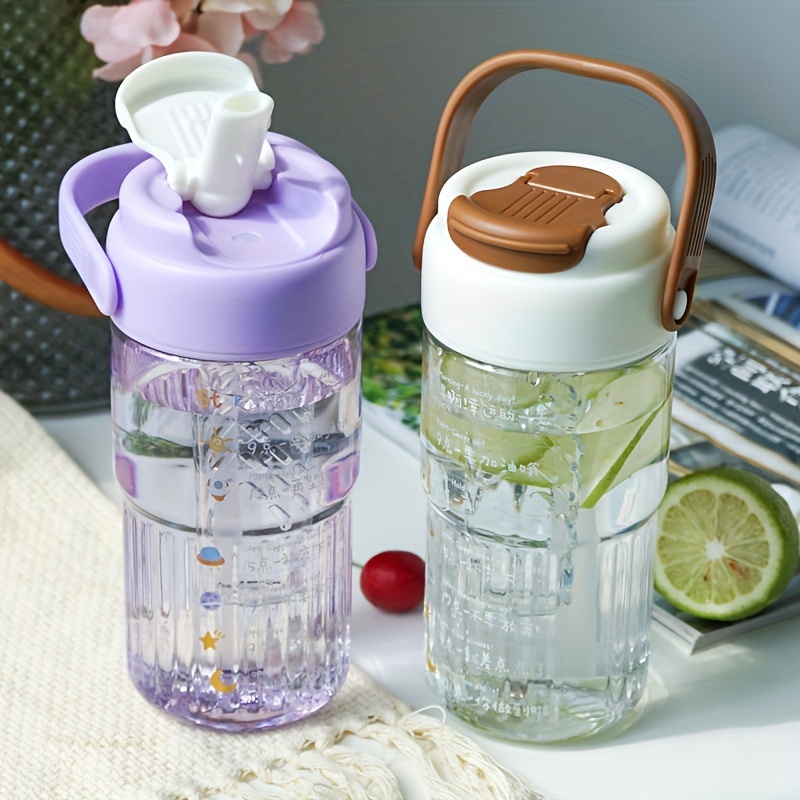 Paquete completo de botella de agua AquaFrut con infusor de frutas con  carga inferior, incluye cepil…Ver más Paquete completo de botella de agua