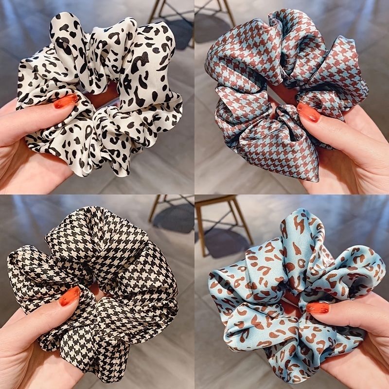 Hair Scrunchies Elastics Bands Ponytail Holder Cotton Colorful Hair Bands Hair  Accessories Ties Vintage Print Scrunchie Hair Soft Holders For Women Girls  Decoration | Today's Best Daily Deals | Temu