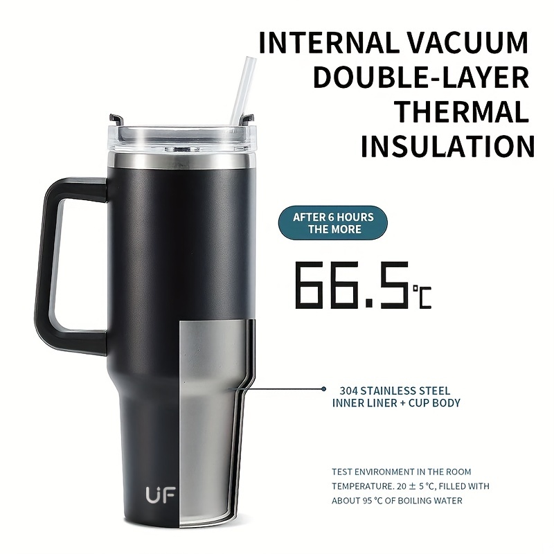4000ML Extra Large Stainless Steel Travel Thermos Double Wall Vacuum  Insulation 36 Hours Hot + 48 Hours Cold Vacuum Technology