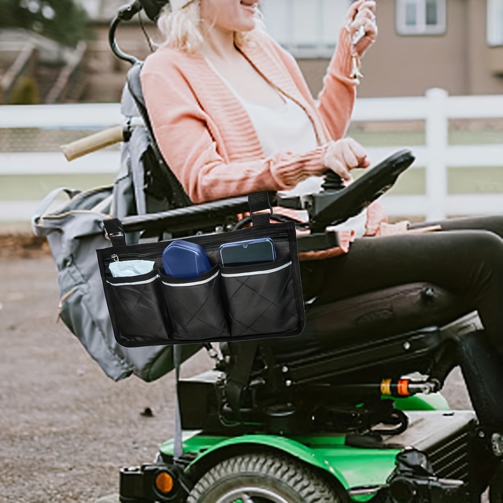 Nueva silla de ruedas eléctrica, silla de ruedas plegable ligera para  adultos, sillas de ruedas plegables portátiles, scooters de movilidad todo