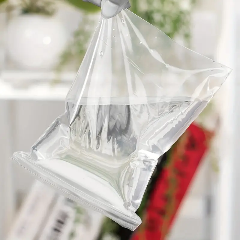 Reusable Clear Plastic Ziplock Bags Perfect For Storage - Temu