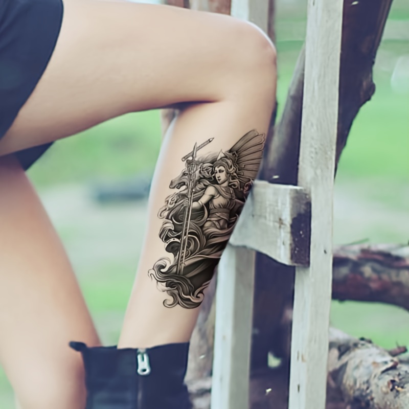 10set Art Tattoos Paper DIY Waterproof Temporary Tattoo Skin Paper
