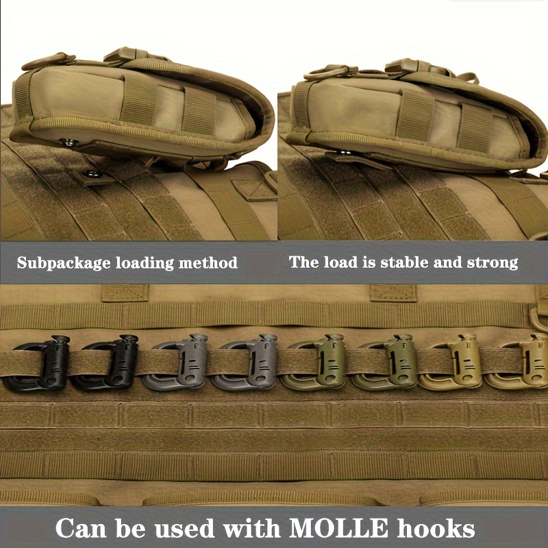 Car Back Seat Organizer Tactical Accessories Army Molle Pouch Storage Bag  Military Outdoor Self-driving Hunting Seat Cover Bag