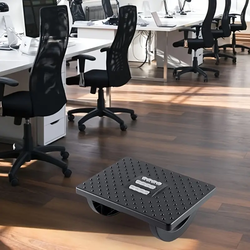 Office Ottoman Under Desk, Plastic Sofa Foot Pad, Can Be Shaken