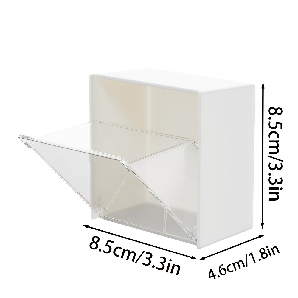DormCo Tusk Jumbo Storage Box (4-Pack) White, Size: Small