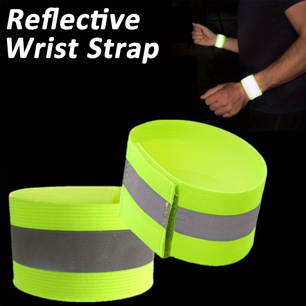 Reflektierende elastische Armbänder Knöchelbänder Reflektorband