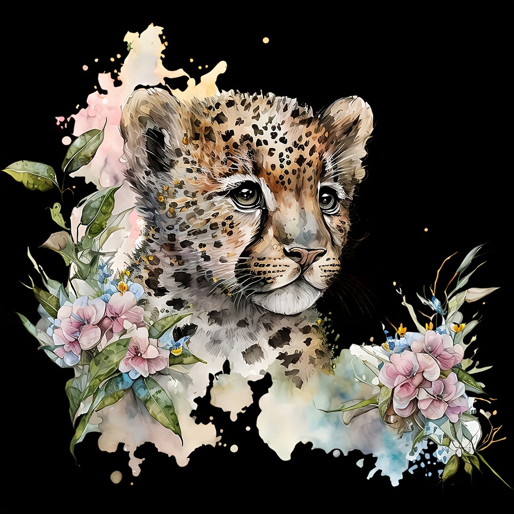 Diseño de moda estampado de parche o pegatina para ropa camiseta sudadera  bomber con salvajes cabezas de leopardo enojado, serpiente rosa, frase de  tendencia, flores rosas icono de moda moderna para la