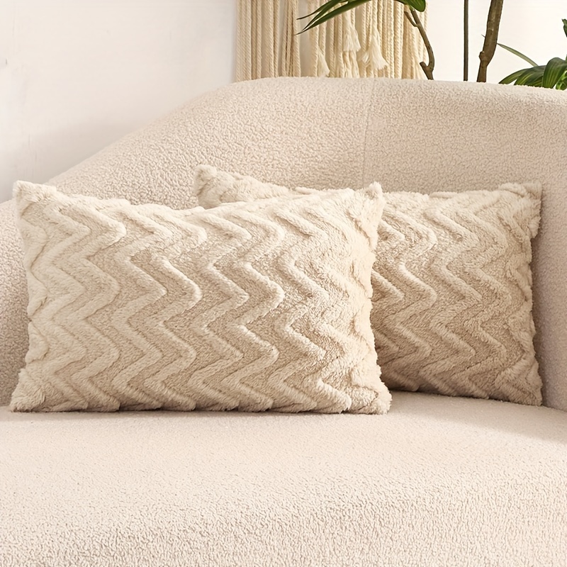 Jacquard Mountain Pattern Pillowcase Sofa Cushion Pillow - Temu