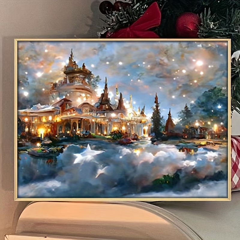 Diamond painting Disney Mickey, Magic Castle- full square / round drill new  arrival