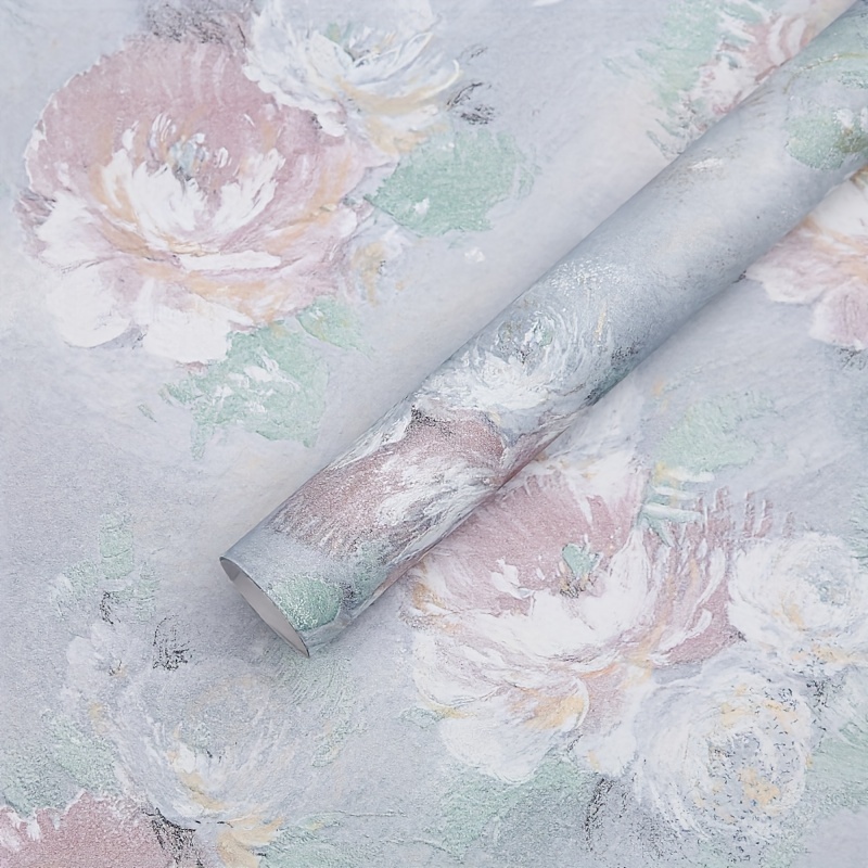 Rose Printed Gift Wrapping Paper For Holiday Valentine's - Temu