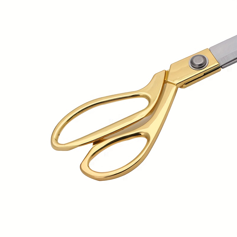 One Pair Of Professional Sewing Scissors Stainless Steel - Temu