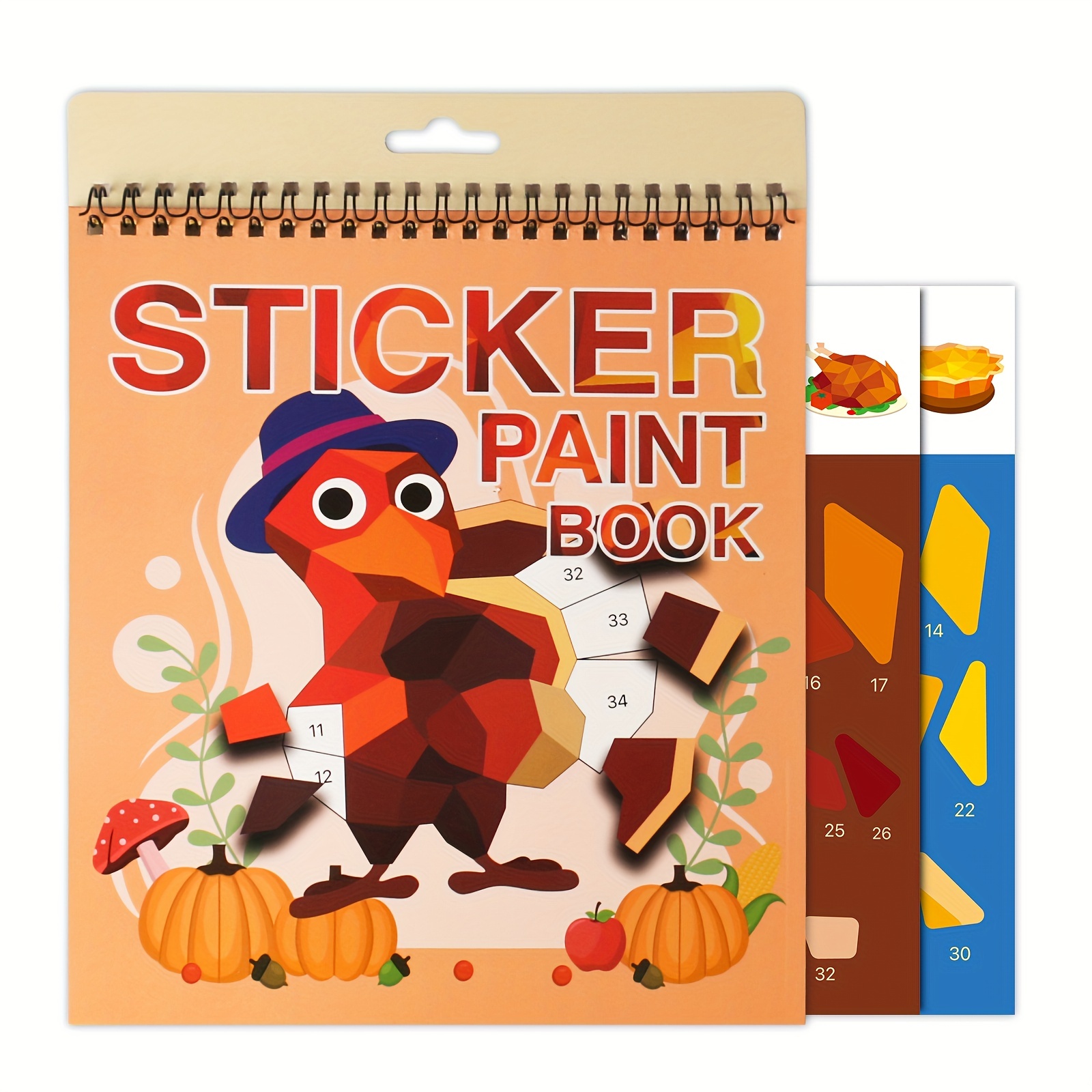 Halloween Christmas Thanksgiving Decor Stickers Book Crafts - Temu