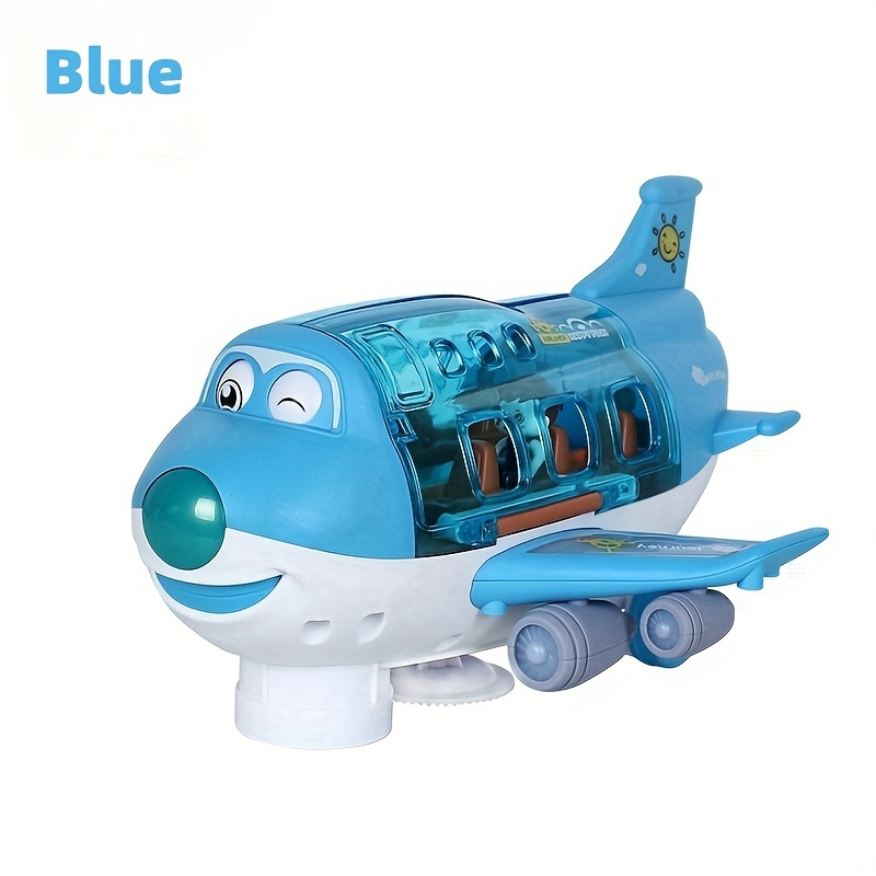 Airplane Toys for Kids Toddler Toy Plane with LED Light and Sound for Boy &  Girl