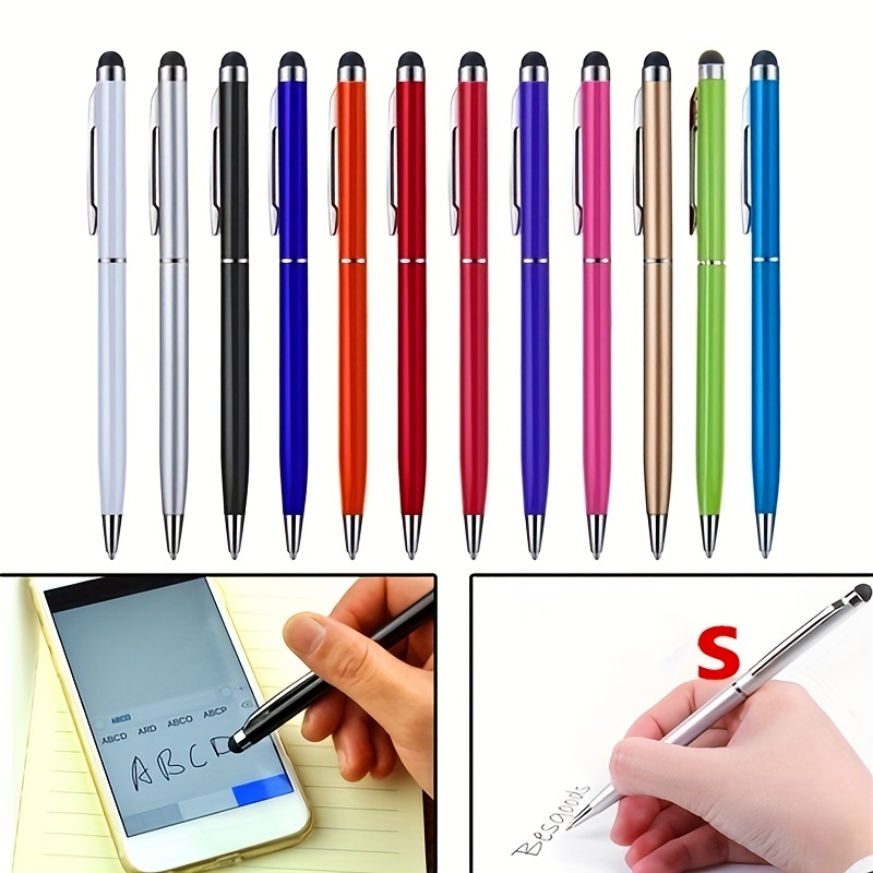 Stylus Pen for Touch Screen 4 Color Pen in One Multi-colored Ballpoint Pen  1.0mm