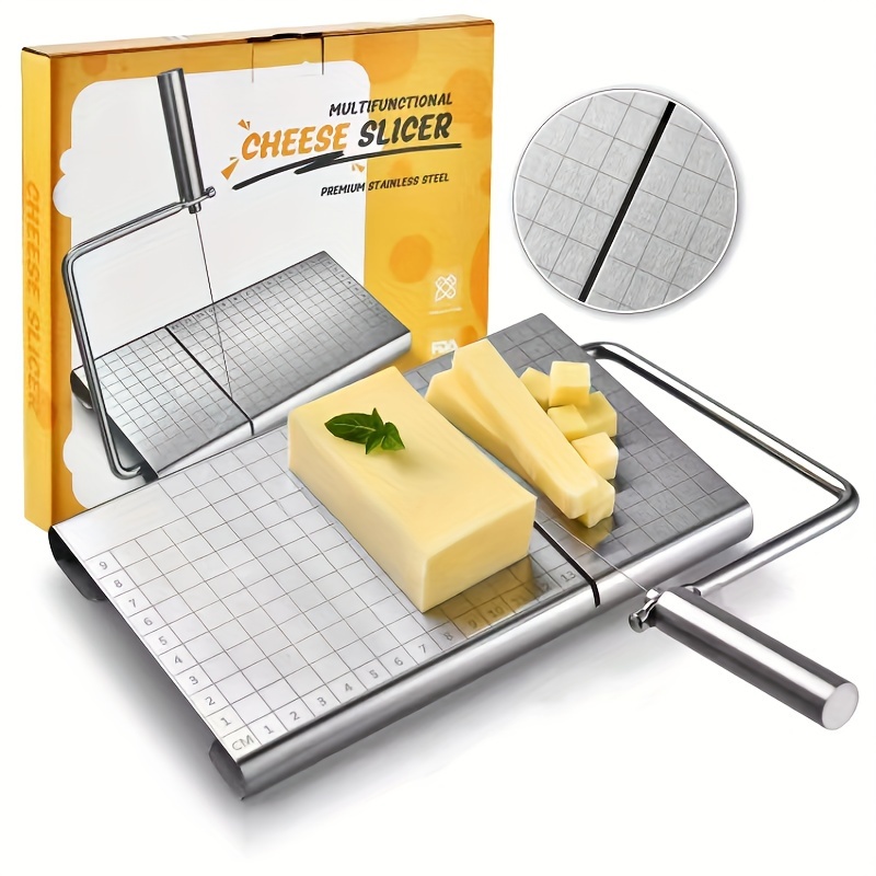 Stainless Steel Butter Cheese Wire Cutters Cheese Slicer - Temu