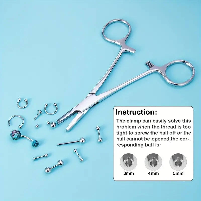 Professional Sterile Stainless Steel Dermal Anchor Holding - Temu