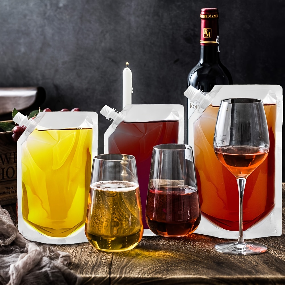 Leak Proof Liquor Pouches - Rum Runner Flask - Sneak Alcohol to Go