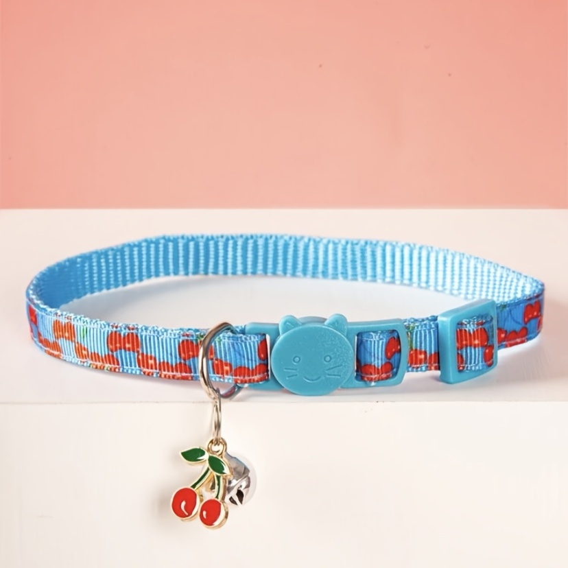 peach kitten collar