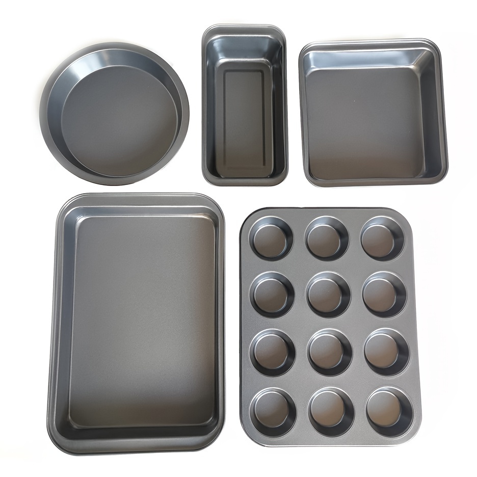 5-Piece Round Cake Pan Set