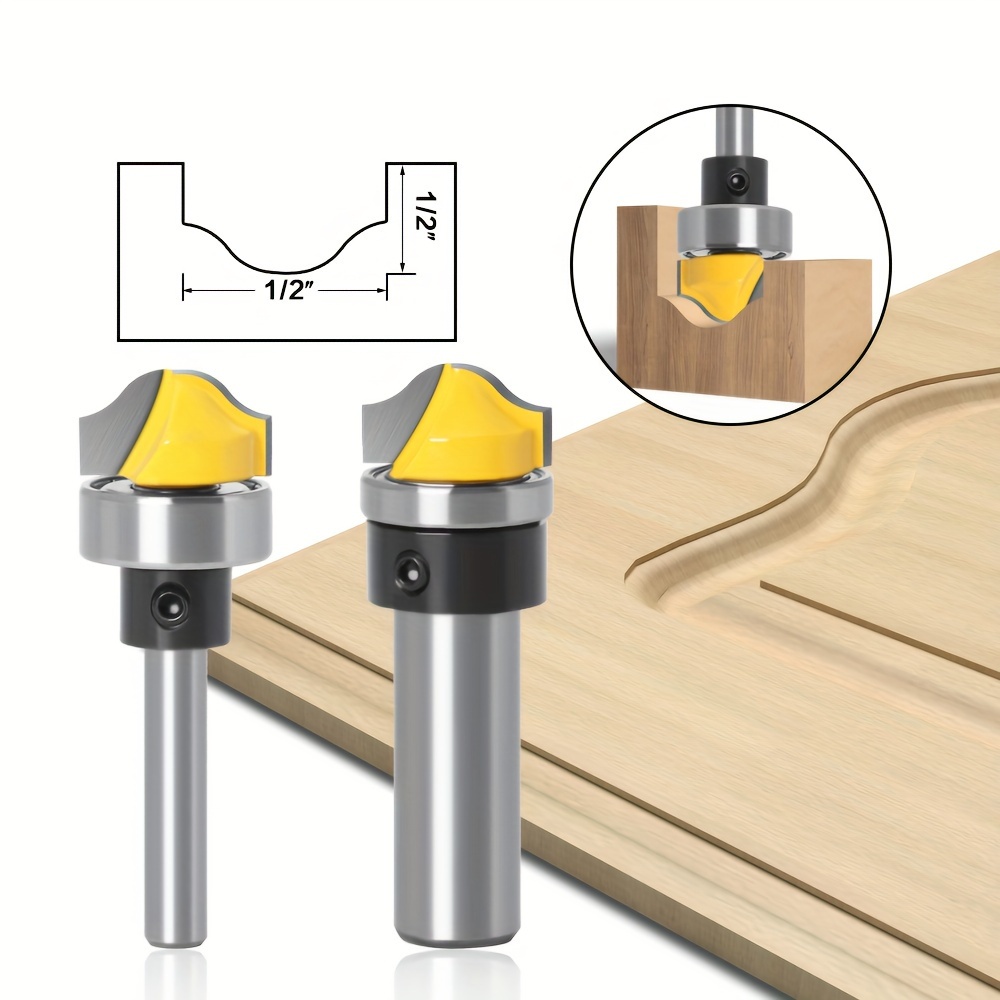 

3/4" Faux Panel Ogee Groove Router Bit - 1/4" 1/2''8mm Shank Woodworking Cutter Tenon Cutter, Woodworking Tools