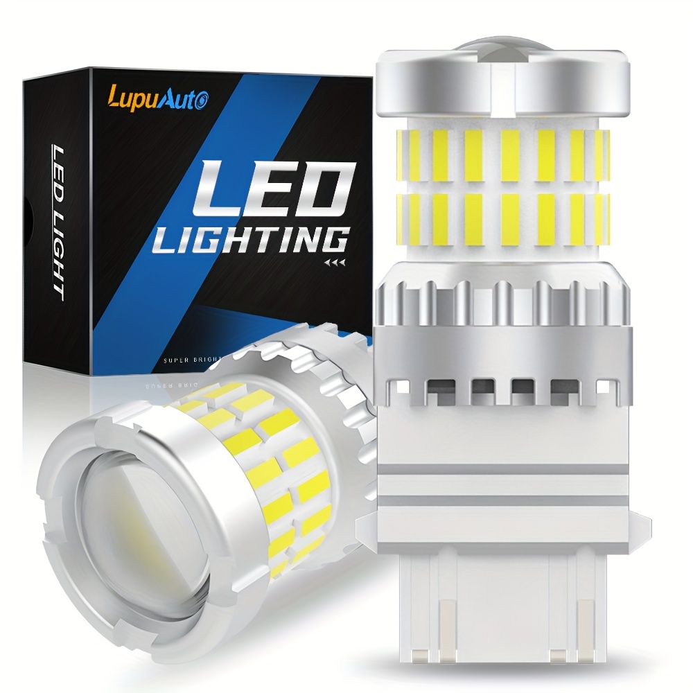 Ampoules LED Canbus OBC Sans Erreur, 2 Pièces, 1400Lm W16W T15