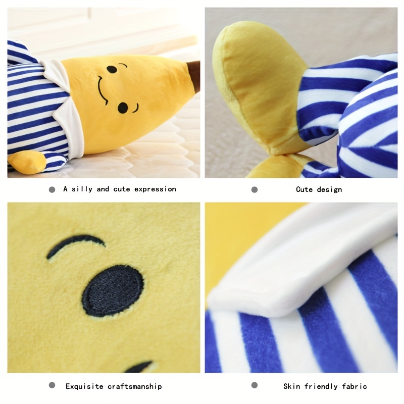 Cuddly Banana Plush Pillow - Perfect For Kids & Adults, Ideal For