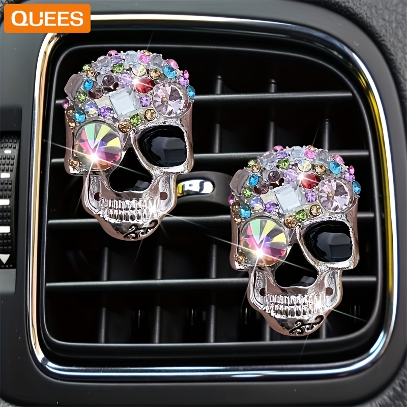  SUPVOX 15 Pcs Skeleton Car Decoration Air Vent Clips for Cars  Skull Car Vent Clips Car Diffuser Locket Skeleton Car Vent Clips Halloween  Car Decorations Resin Lucky Crafts : Automotive