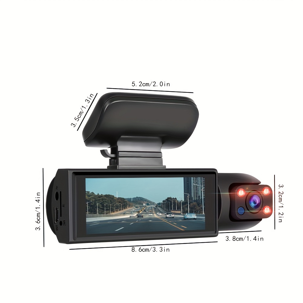 Two Camera Car Video Recorder with Night Vision and GPS Logger -  XtremeTrakGPS