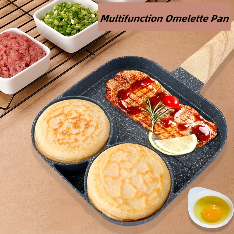 Ceramic Non-Stick Frying Pans Mini Omelette Pan Breakfast Steak