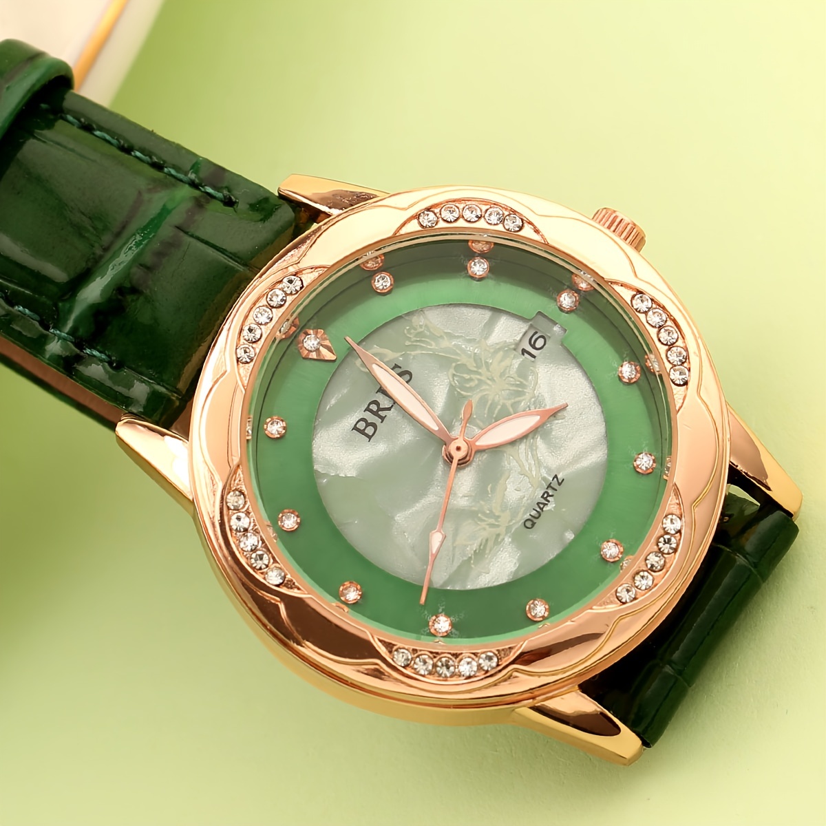 Green on sale waterproof watch