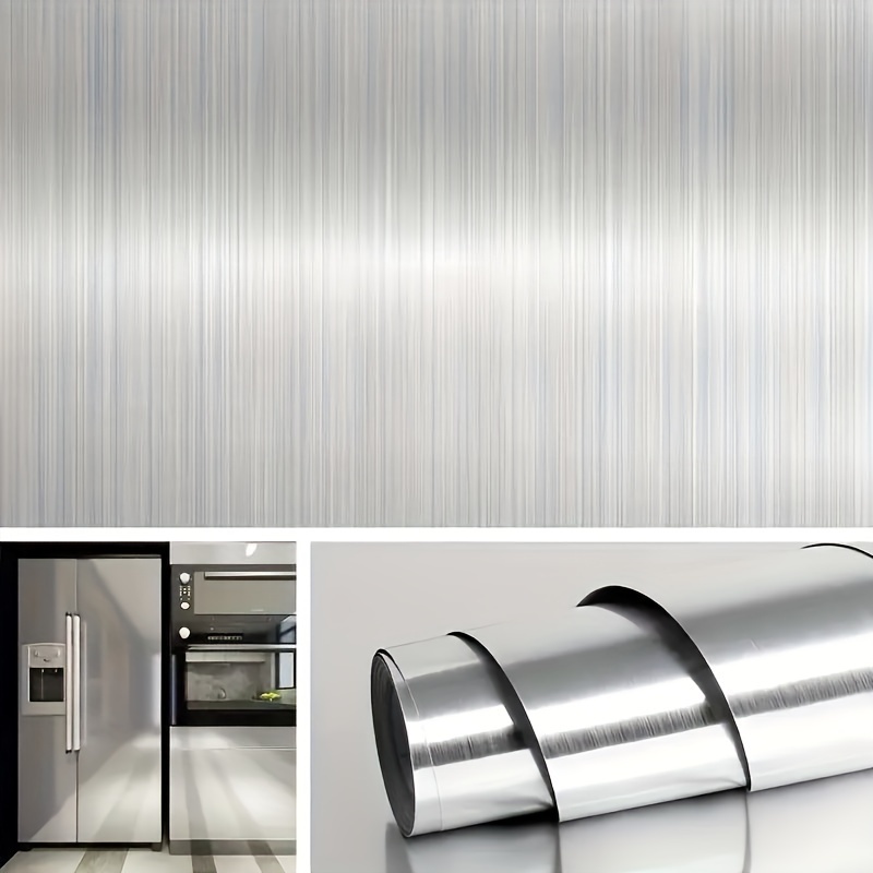 brushed aluminum wallpaper