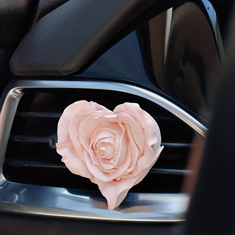 Mini Rose Diffuser/car Diffuser/vent Clip Diffuser/ Car Perfume