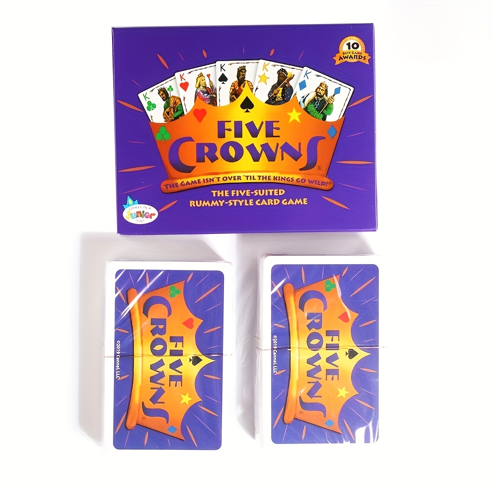 Five Crowns: The Game Isn't Over 'Til The Kings Go Wild!