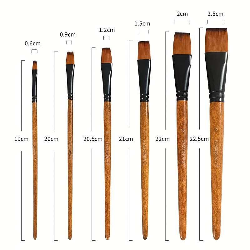 Paint Brushes For Oil Painting And Watercolor, Professional Artist