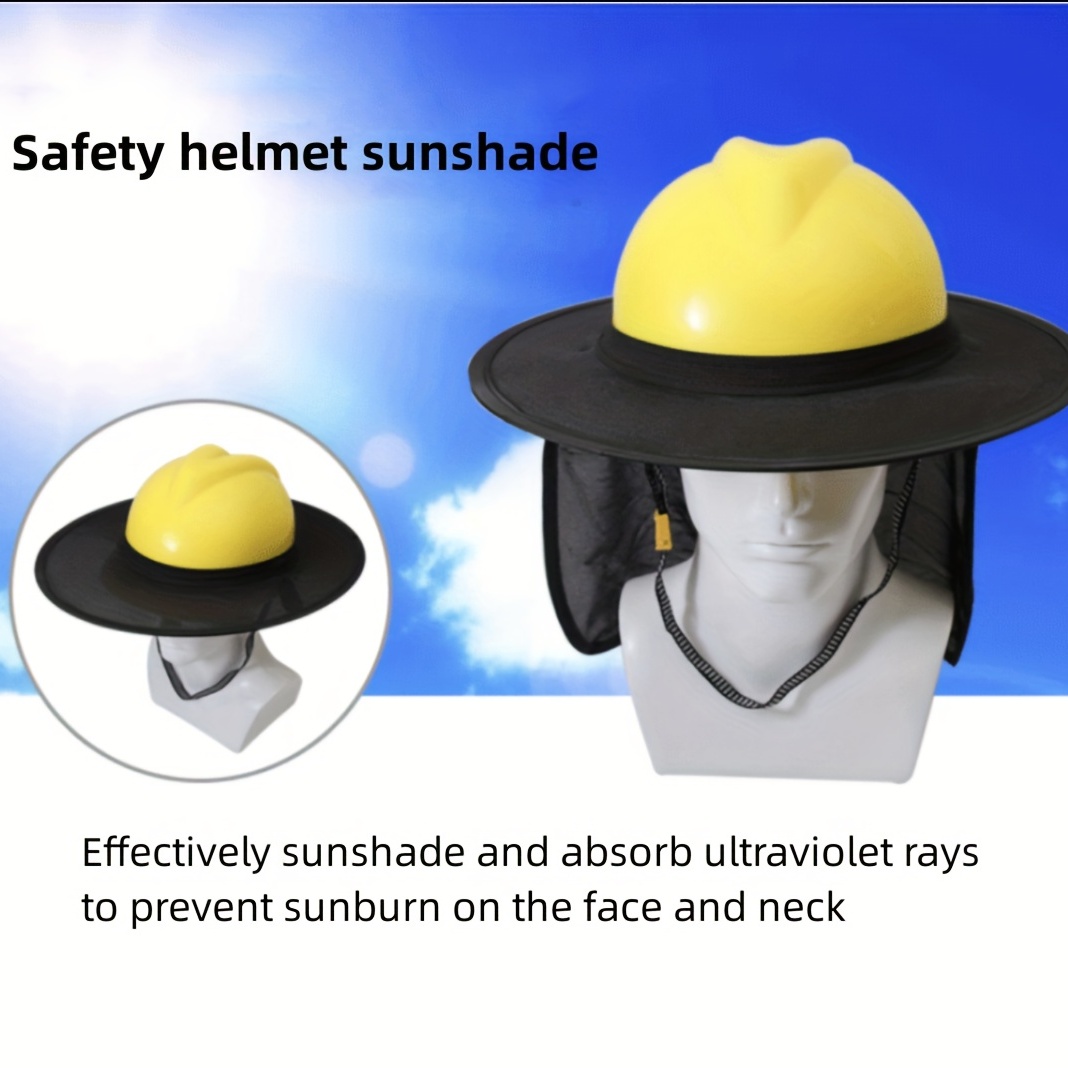 Casquette de ventilateur d'ombrage portable, chapeau de soleil d