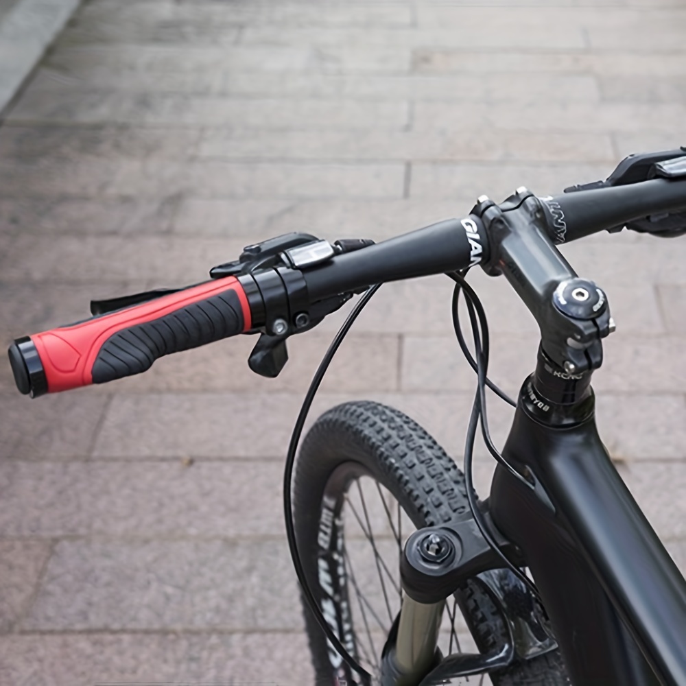Poignée de guidon de vélo durable poignées à main caoutchouc souple pour VTT