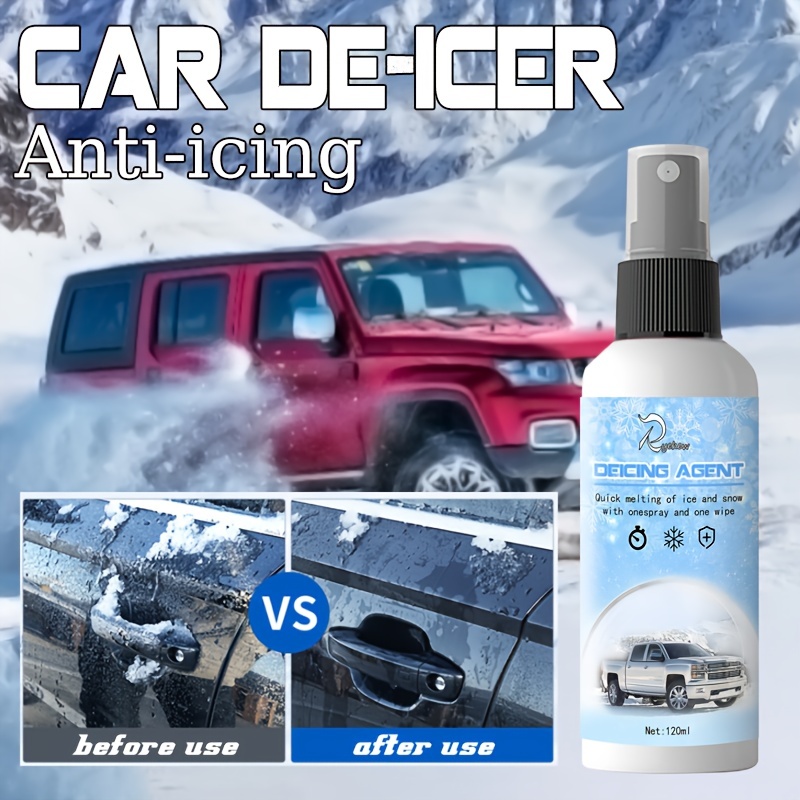 4.06oz Auto Windshield Deicer Spray Winter Deicer Spray For Car