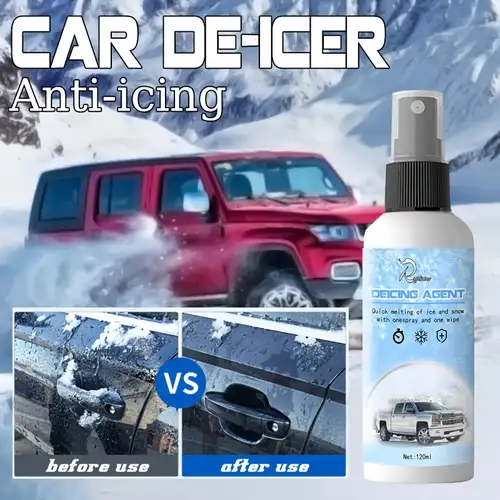 Snow Melting Agent Car Windshield Rearview Mirror Defrost - Temu