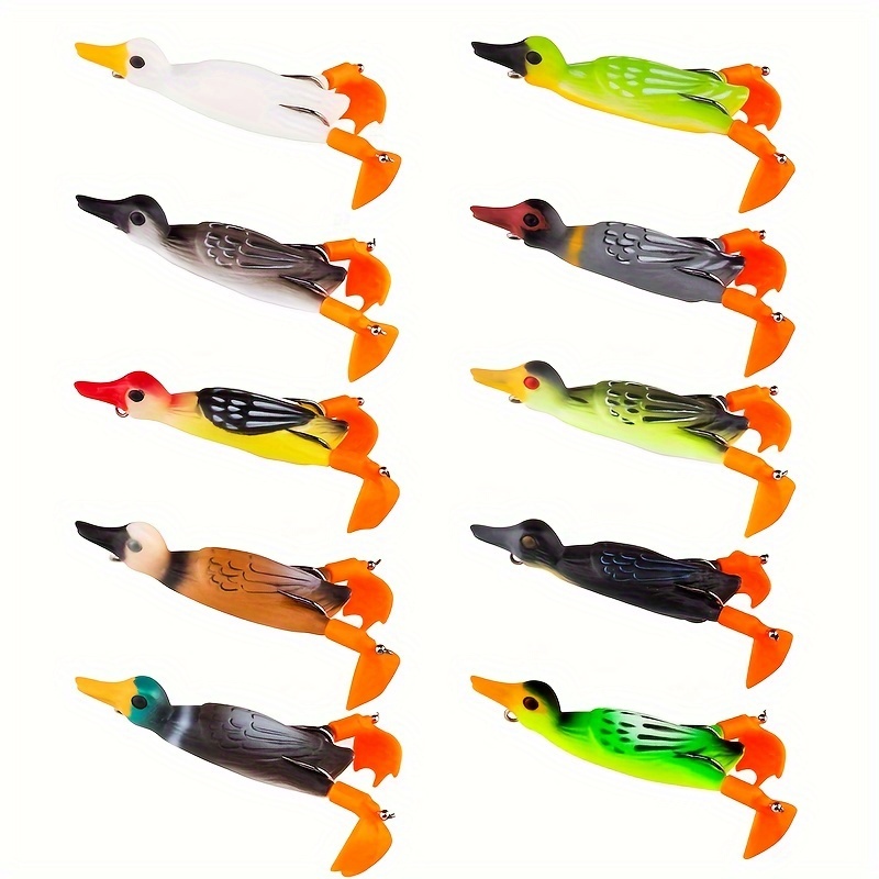 Duck Lure Toperwater Bait Baby Duck Fishing Lures Soft Plastic Duckling  Floating Lures for Bass Trout Fishing 10 Colors - China Fishing Lure and  Fishing Bait price