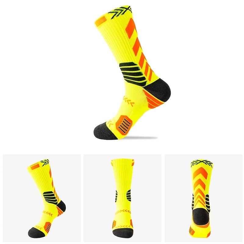 Grip Anti-Slip Socks (Yellow) Size 7-10.5