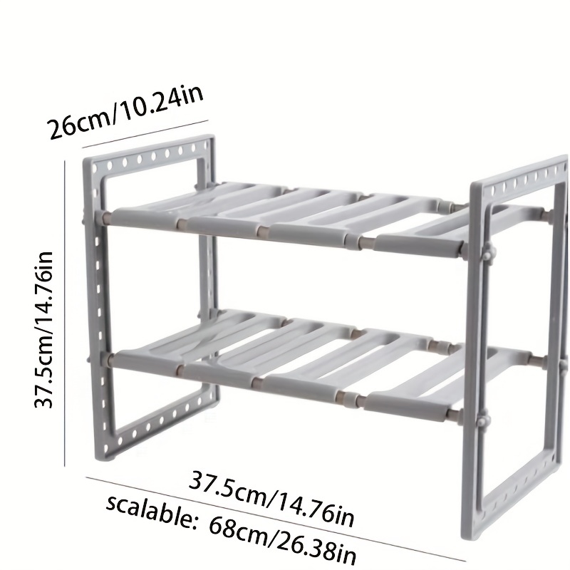 Scaffale Multiuso Espandibile Sotto Il Lavello Organizzatore - Temu Italy