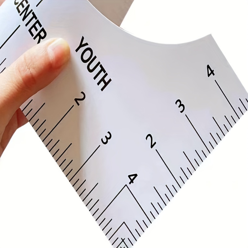 Clother Ruler Clother Folder Heat Press Mats T shirt Ruler - Temu