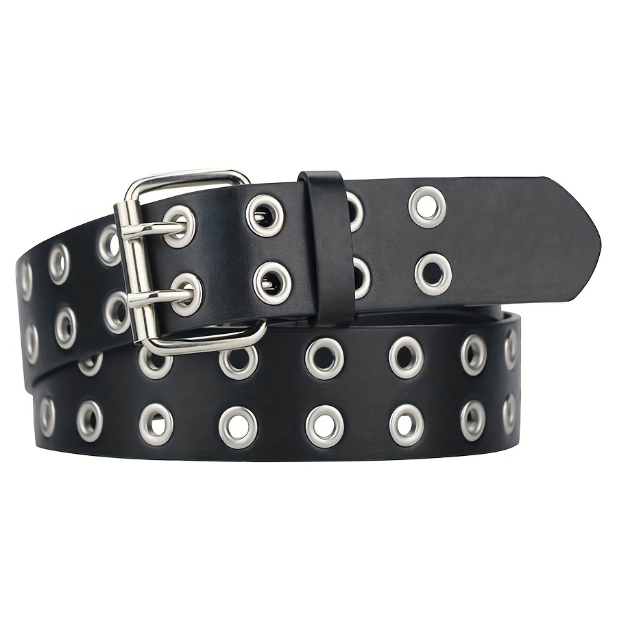 Black Snake Buckle Belts Pu Leather Women's Belts Vintage Costumes ...